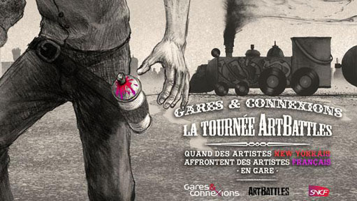 Art Battles X Gares & Connexions