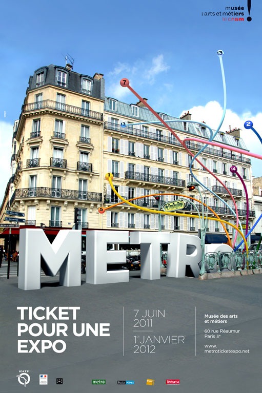 Métro…Ticket pour une expo