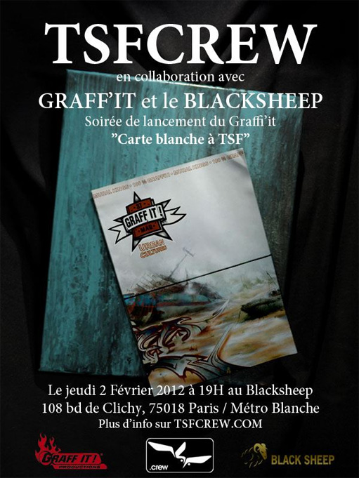 TSF crew @ Black Sheep, Paris