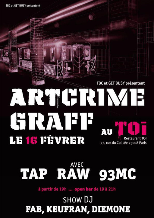 Art Crime Graff @ Toi