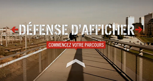 Street Art: Défense d'afficher