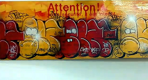Ne Pas Effacer @ Galerie WallWorks: la vidéo