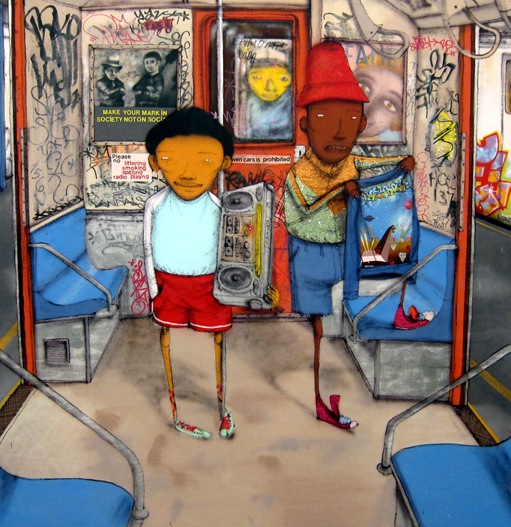 Os Gemeos @ Boston Part.2