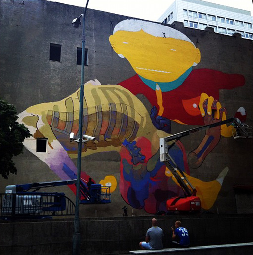 Pologne: Os Gemeos & Aryz
