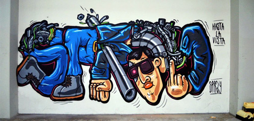 I'll Be Back. Artwork: Spray Jeffer