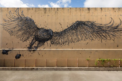 Artwork: DALeast. Hawai