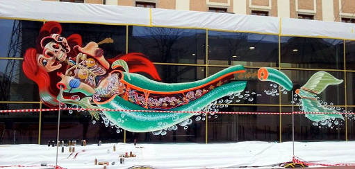 Mermaid Dissection. Artwork: NYCHOS