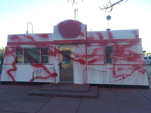Police Station, Albuquerque USA.