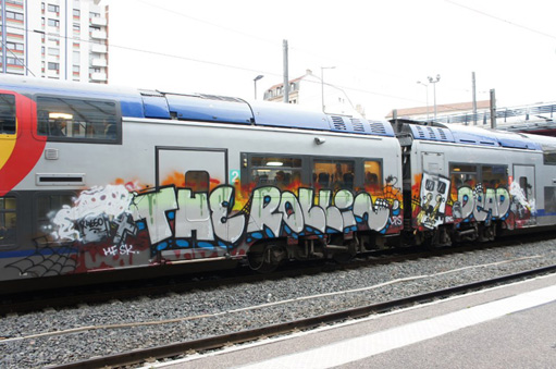 The Rollin' Dead. TER train, France 2012