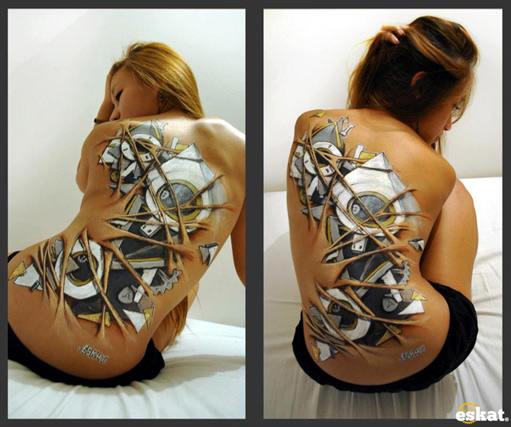 Skin & Skills. Artwork: Eskat 2012