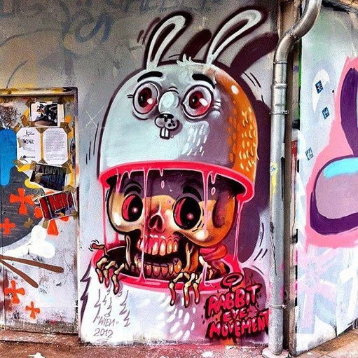 Rabbit Eye Movement. Artwork: NYCHOS