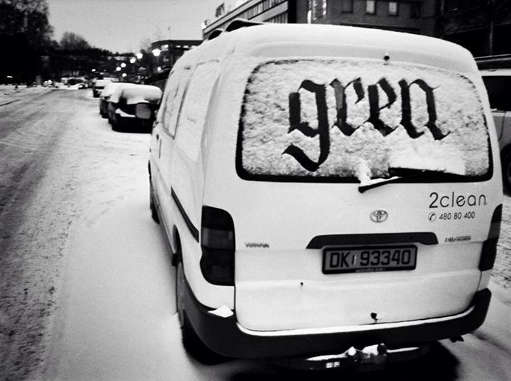 Snow Calligraphy. Artwork: Gren