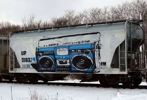 The Freight Boombox. Artwork: Aware