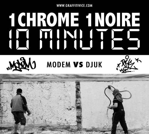 1 chrome 1 noire - Modem Vs Djuk - 511