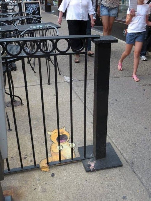 More infos. Artwork: David Zinn.