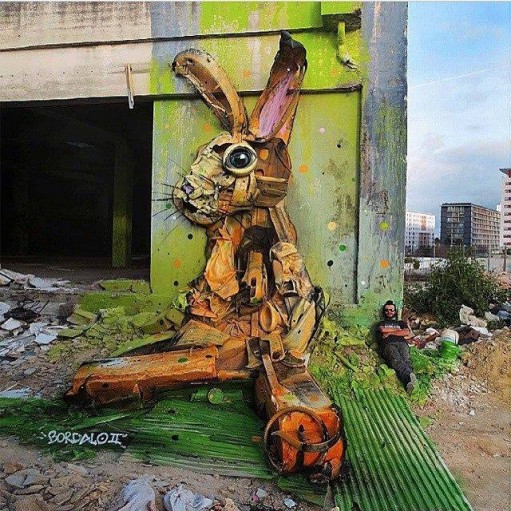 More infos. Artwork: Bordalo II - Bordalo Segundo.